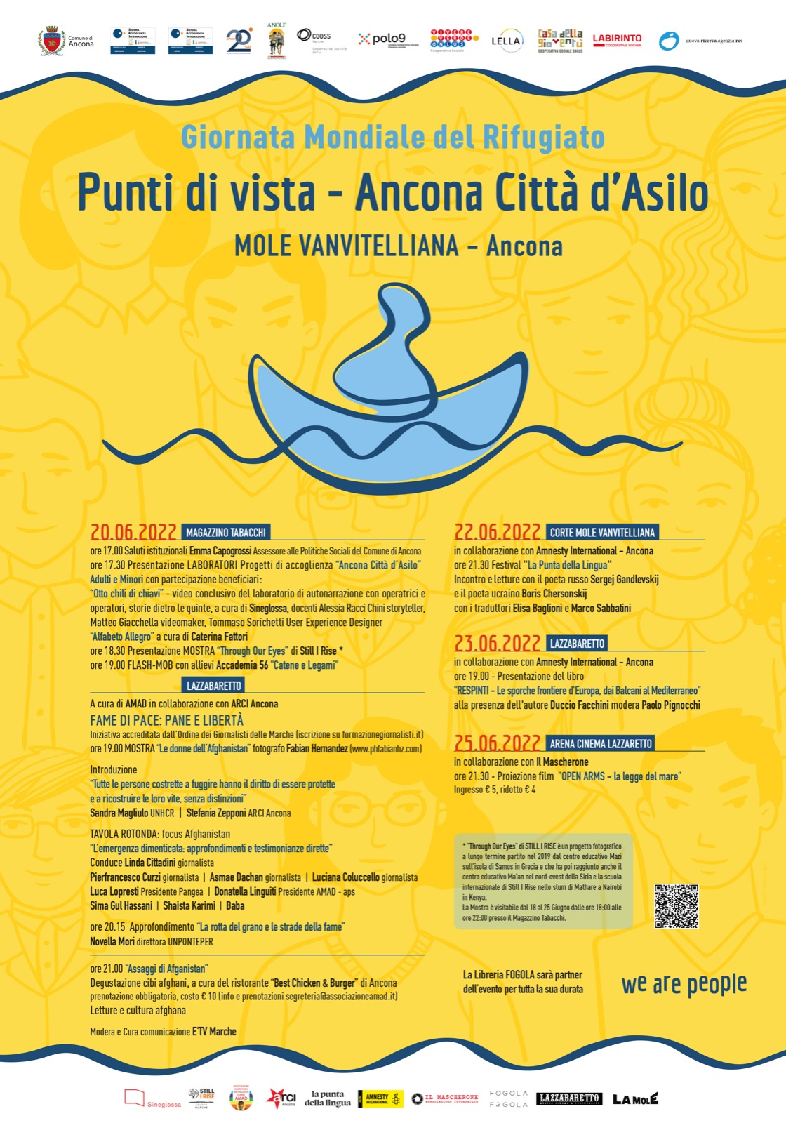 Giornata mondiale del Rifugiato “Punti di vista – Ancona città d’asilo”