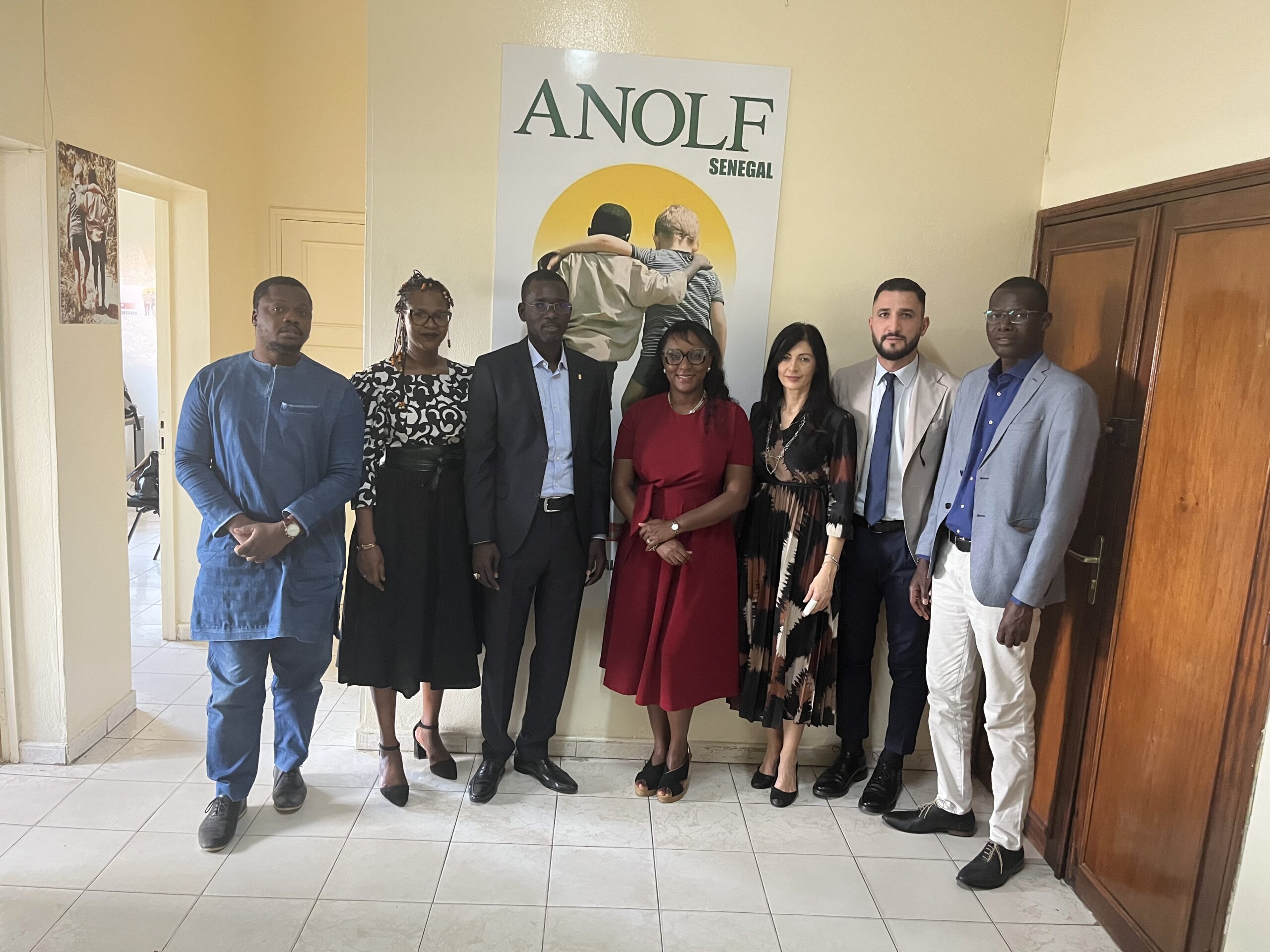 ANOLF Senegal, visita della sede di Dakar per la delegazione nazionale di ANOLF Italia.