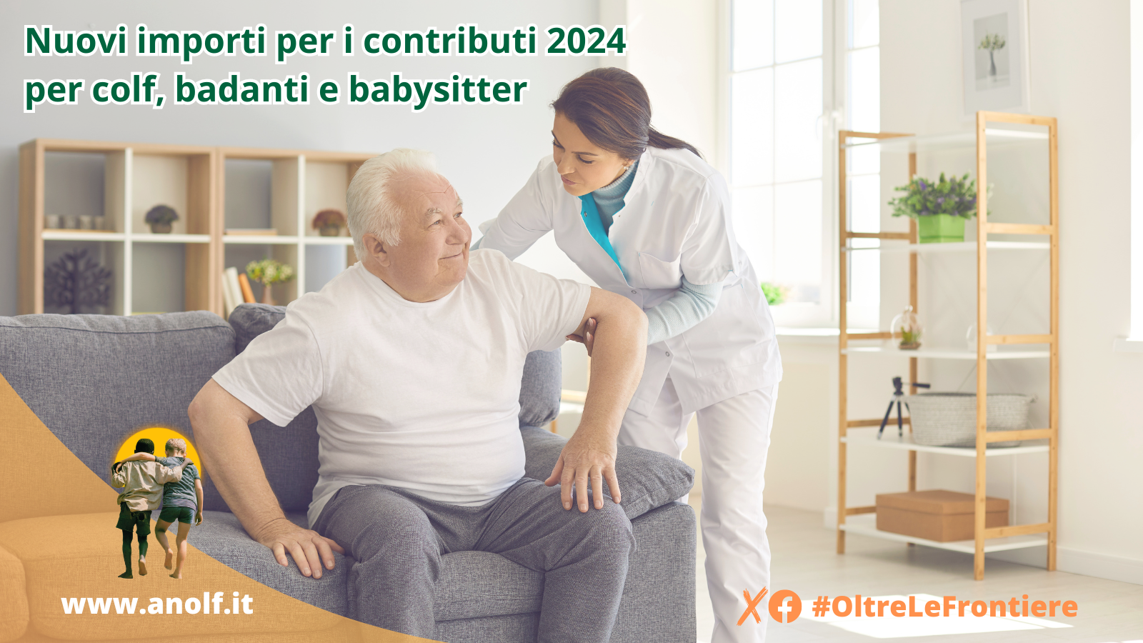 Nuovi importi per i contributi 2024 per colf, badanti e babysitter.